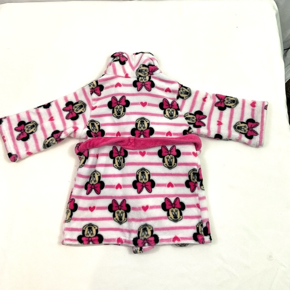 Minnie Mouse Toddler Girl Robe - Picture 2 of 4